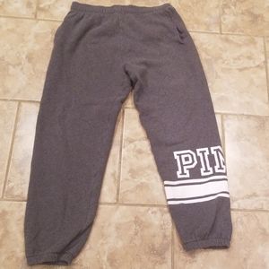 PINK Victoria secret boyfriend joggers
